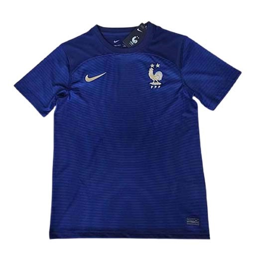 Heimtrikot Thailand Frankreich 2022 Blau Günstige Fußballtrikots